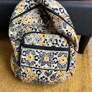 Vera Bradley Cotton Campus Backpack in Go Wild